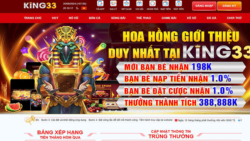 King33 17 Sự hấp dẫn của King33 đối với người chơi, tổng quát chi tiết