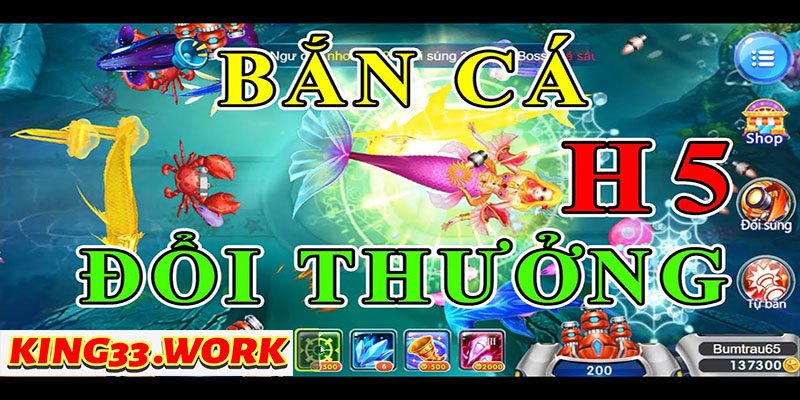 King33 - Bắn cá H5 online hấp dẫn đỉnh nhất 2024? 3 Hướng dẫn chi tiết cách chơi game bắn cá H5 như thế nào tại King33